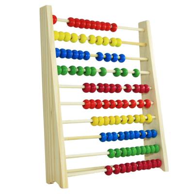 China Calculate 26Cm Wooden Math Toy Counting Beads Toy Abacus Educational for sale