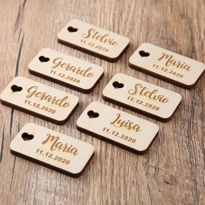 China Fine Grinding Nontoxic Wooden Wedding Place Names for sale