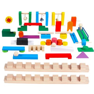 China Wooden Colored Domino Accessories For Children for sale