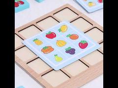 ODM Children‘S Montessori Wooden Puzzle Board Game