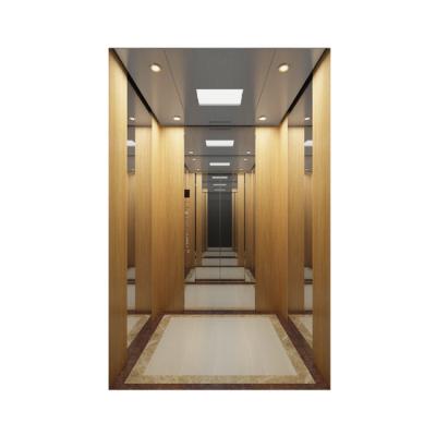 China Hairline Hotels Shopping Mall Elevator Passenger Platform Lift 1m/S for sale