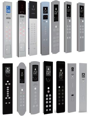 China Elevator Parts Elevator Button Operation Panel Elevator Access Control COP LOP Touch Panel for sale