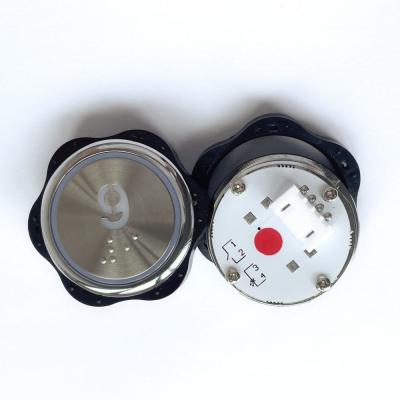 China 0.9-1.1mm Maximum Distance Elevator Push Button for 0.3-0.6mm Operation Distance for sale