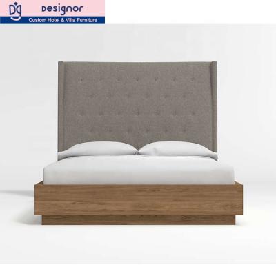 China (Size) DG201019BB New Design Large Adjustable Other Price Modern Wooden Bed Hotel Bedroom Furniture Sets Supplies for sale