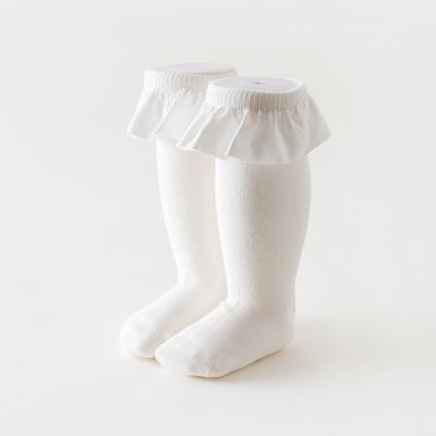 China Wholesale Cheapest Designer Breathable Price Toddler Ruffle Socks For Kids Girls for sale