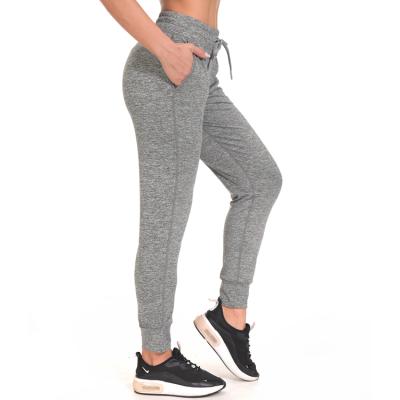 China Wholesale Breathable Sweatpants Polyester Spandex Gaiters Ladies Yoga Sports Pants for sale