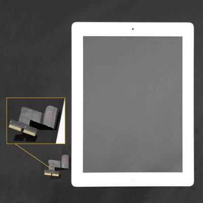 China White iPad 2 First Glass Touch Screen iPad Touch Screen Digitizer with Home Button for sale