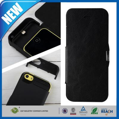 China IPHONE 5C Cell Phone Battery Case Viewing Stand , iPhone 5s Case With Battery for sale