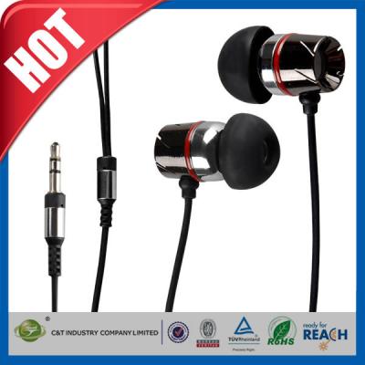 China 3.5mm Stereo Apple Iphone 6 Plus Earphone 18HZ-20Khz , Cell Phone Headphone for sale