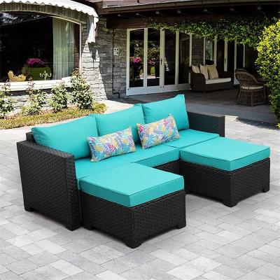 China Eco-friendly\UV Resistant\Water Proof\Weather Resistant Garden Furniture Set Outdoor Rattan Furniture Set for sale