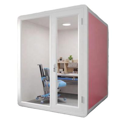 China Modular Soundproof Office Pod Acoustic Private Coworking Space Office Meeting Booth Silent Phone Booth for sale