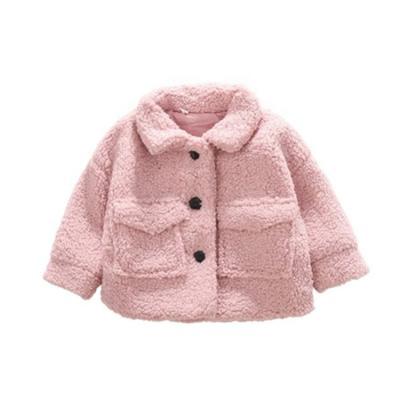 China Wholesale Korean Casual Warm Coat Winer Mosengkw Lambswool Girl Anti-wrinkle Thicken Coat For Kids Boys Girls for sale