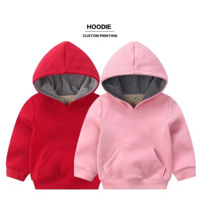 China Custom Logo Hoodie Child Sportswear Kid Plain Baby Girls Boys Hoodie Anti-wrinkle Children's Sweaters for sale