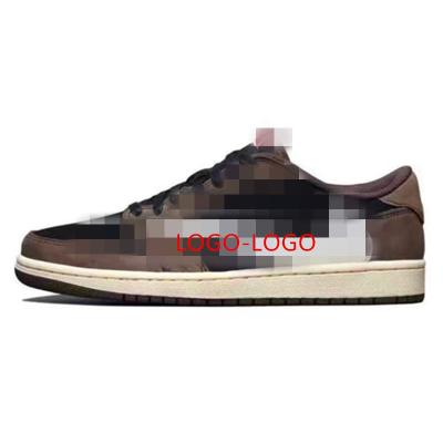 China Sports Active Hot selling brand Retro 1 high basketball shoes Fashion style outdoor running shoes TRAVIS X Aj SB1 LOW OG REVERSE MOCHA AJ1 for sale