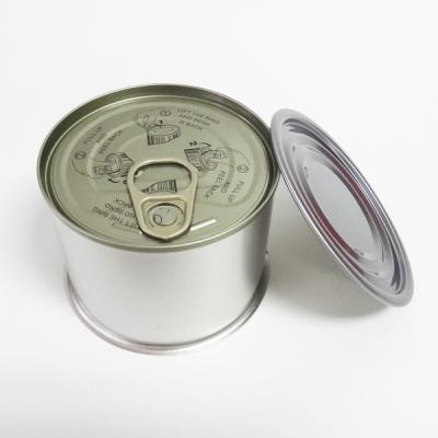 China High Quality EOE Recyclable China Empty Tin Can For Food 758# Can For Fruit Inside 12g Gold Lacquer Outside Clear for sale