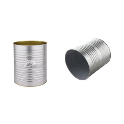 China Wholesale canned food making metal round shape 3kg tin cans for tomato sauce packaging for sale