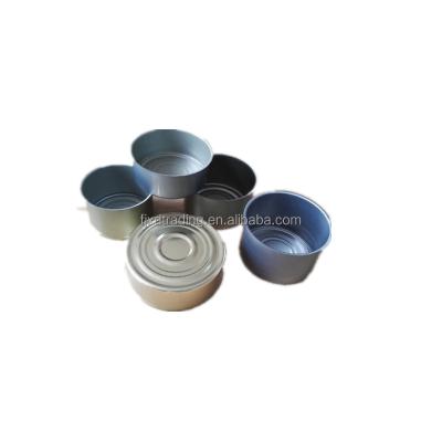 China Wholesale 842# Sardine Canned Food Round Food Tin Can Fish Meat Empty Boxes Food Packaging for sale