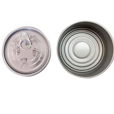 China 307x105.5 Recyclable Two Piece Tin Can With Gold Lacquer For Canned Fish With High Quality Food Grade From China for sale