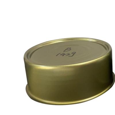 China 307x105# Recyclable Two Piece Tin Can For Canned Fish With High Quality China Food Grade for sale