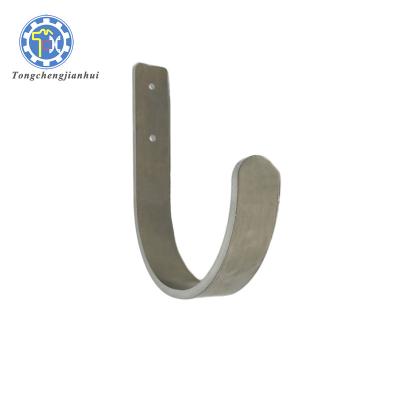 China Heavy Industry Customized Flat or Aluminum Sheet Metal Stainless J Shape Wall Hanger Hook for sale