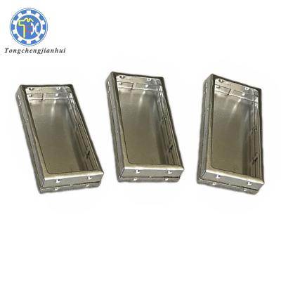 China Steel Custom Sheet Metal Stamping Fabrication Control Box RF Armature Case Or PCB Box for sale