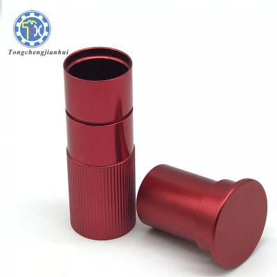 China OEM Custom Precision Anodized Aluminum Pipe Or Tube Sleeve With Threaded for sale