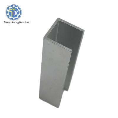 China Custom Heat Sink Precision Anodized Extruded Aluminum Alloy Profile Slot Bar For Industry for sale