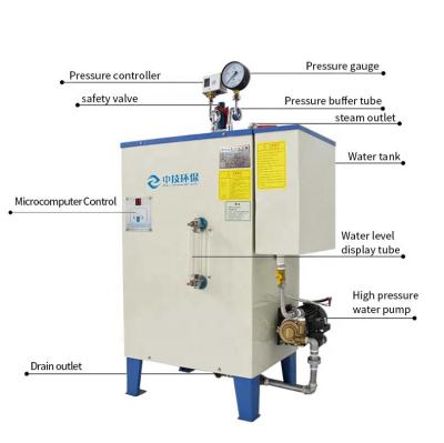 中国 VERTICAL High Pressure Stainless Steel Steam Boiler 18kw Electric Steam Generator For Garment Clothes 販売のため