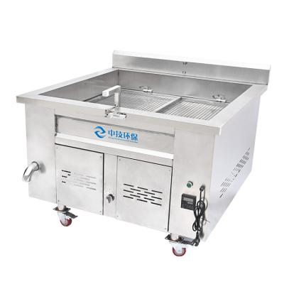 China Hotels Restaurant Hotel Supplies Electric Frying Machine 48KW Rectangle Stainless Steel Electric Fryer for sale