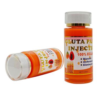 China Whitening Gluta Papaya Injection Strong Bleaching Serum Whitening 100% With Vitamin C And E Formula 120ml for sale