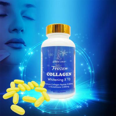 China Anti-Wrinkle Gluta Cocos Collagen Pills Peel Whitening Capsules Removal Damages Acne Treatment With Best L-Glutathione Skin Care Capsules for sale