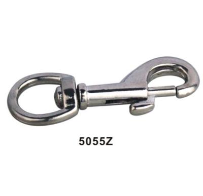 China Zinc Alloy Pet Hook Nickel Plating Trigger Bolt Snap Hooks Model 5055Z for sale