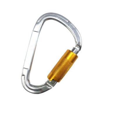 China Aluminum Alloy Outdoor Traveling Bag Luggage Security Utility Pear Carabiner Eco - Friendly for sale