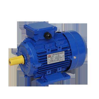 China Totally Enclosed Asynchronous Three Phase Electric Motor 0.75hp Aluminum Housing Price for sale