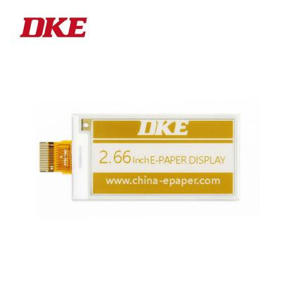 China Good DKE Display 2.66 Inch Epaper For E-ink Screen 2.66 Inch for sale