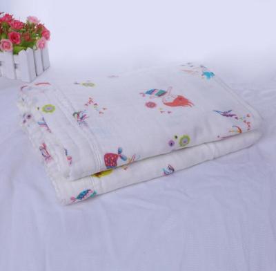 China Anti-pilling Premium Quality Receiving Muslin Milestone Baby Wrap Covering for sale