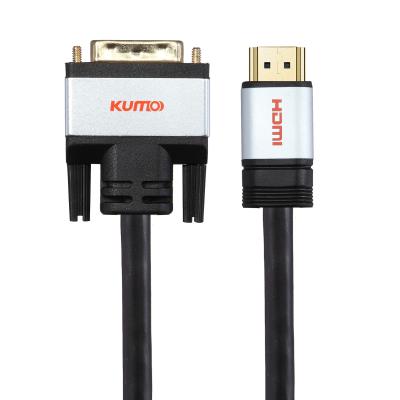 China Silver Mini Micro HDMI To HDMI Cable HDMI To DVI Cable For HDTVs STA-AHD02-HD for sale