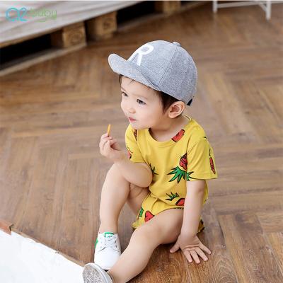 China Q2-baby China Supply Infant Cute Clothing Short Sleeve Summer Baby Rompers for sale