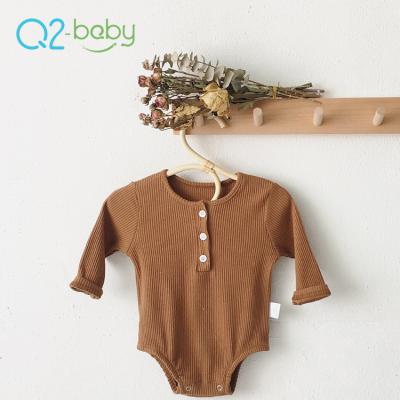 중국 Q2-baby Super September Soft 95% Cotton Knitted Baby Sleepwear Clothes Romper fall romper baby girl 판매용