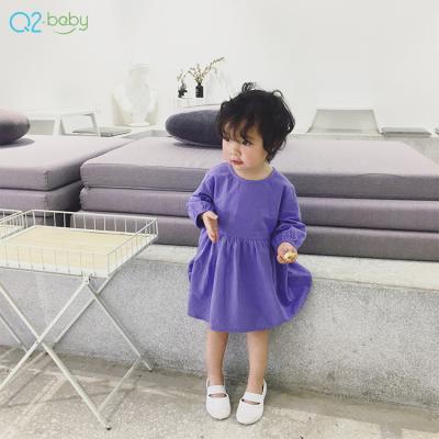 China Cute Baby Girls Clothing Infant Dress Set Four Color Knitted OEM Service O-Neck for sale