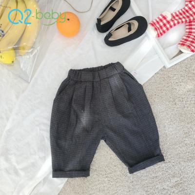 China Q2-baby Wholesale Infants Wear Cotton Trouser Casual Baby Baby Boy Harem Pants for sale