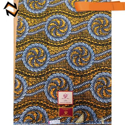 China Best Anti Static Selling African Print Fabric Real Wax Fabric for sale