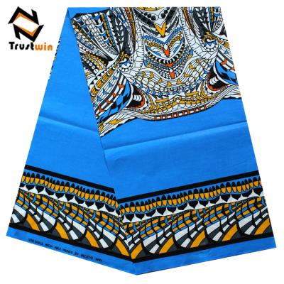 China Guangzhou Wholesaler Belivewin Textile African Ankara Special Wax Print Animal Jacquard Fabric for sale