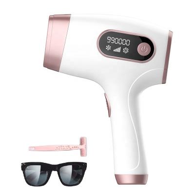 China New Design 990000 IPL Hair Removal 2021 Instant Use IPL Permanent IPL Laser Hair Removal Portable Home Hair Removal Device for sale