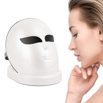 China Dye Removal Led Face Beauty Device Photon Therapy Skin Care Wrinkle Acne Removal Face Neck Rejuvenation 3 Colors for sale