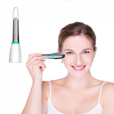 China High Quality Blood Vessel Removal Parents Tightening Vibration Facial Lips Eye Beauty Magic Wand LED Eye Massage Pen for sale