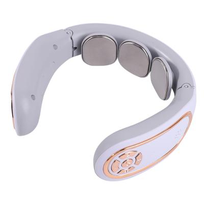 China NECK Health Care Low Frequency Pulse Heating Electric Smart Neck Massager Pain Relief Device For Travel Home Use for sale