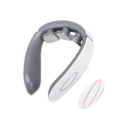 China 3D Automatic Neck Peraonal Rotation Neck Massager Physiotherapy Massager Infrared Kneading Machine for sale