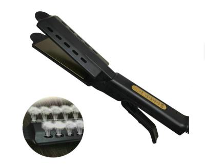 China Hot Sale Plastic Stream Dry Flat Iron Professional Hair Straightener for sale