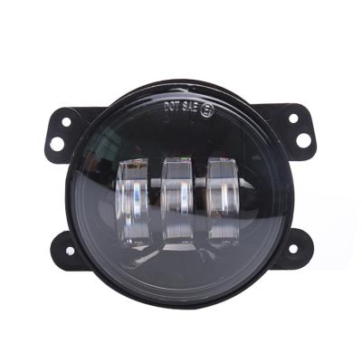 China Diecast Aluminum Housing OEM ODM Best Quality 4inch Led Fog Light 30W Led Ringless Halo Lamp IP67 Waterproof For Jeep Fog Lights for sale